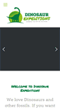 Mobile Screenshot of dinosaurexpeditions.co.uk